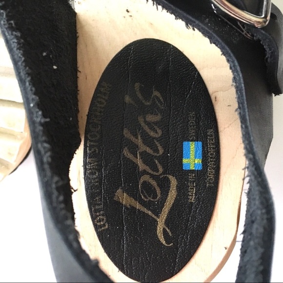 (SOLD) LOTTA’S Stockholm Swedish Highwood Clog - Picture 9 of 14